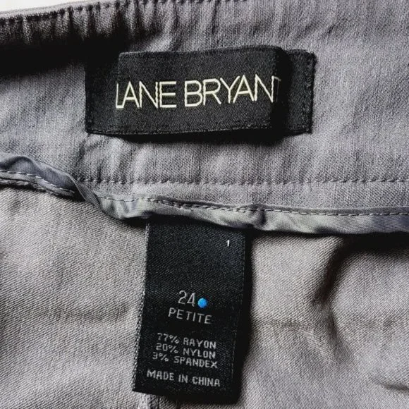 Lane Bryant Womens Gray Pants - Picture 4 of 4
